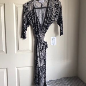 Nikki Poulos Wrap Dress